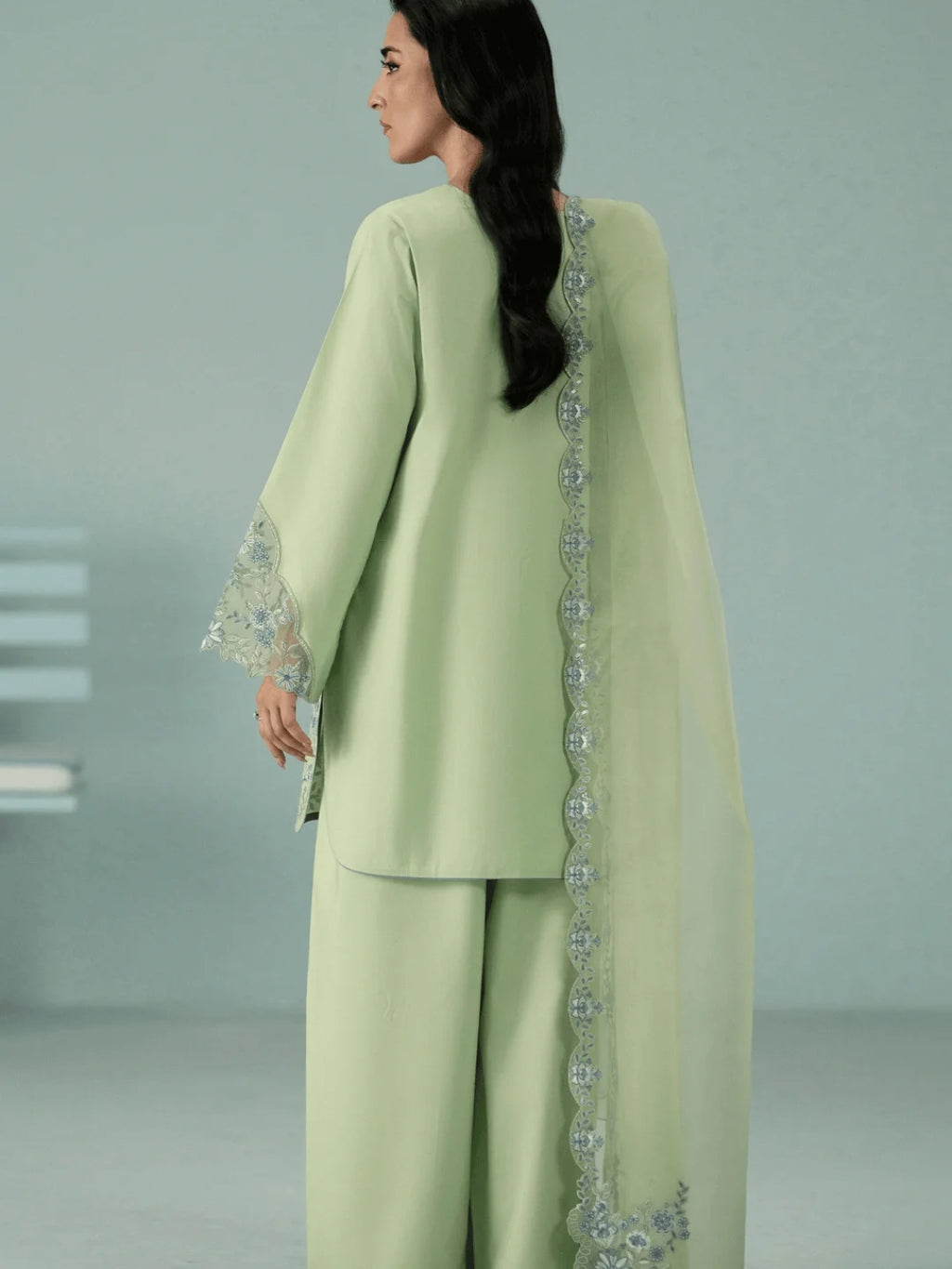 Pistachio green