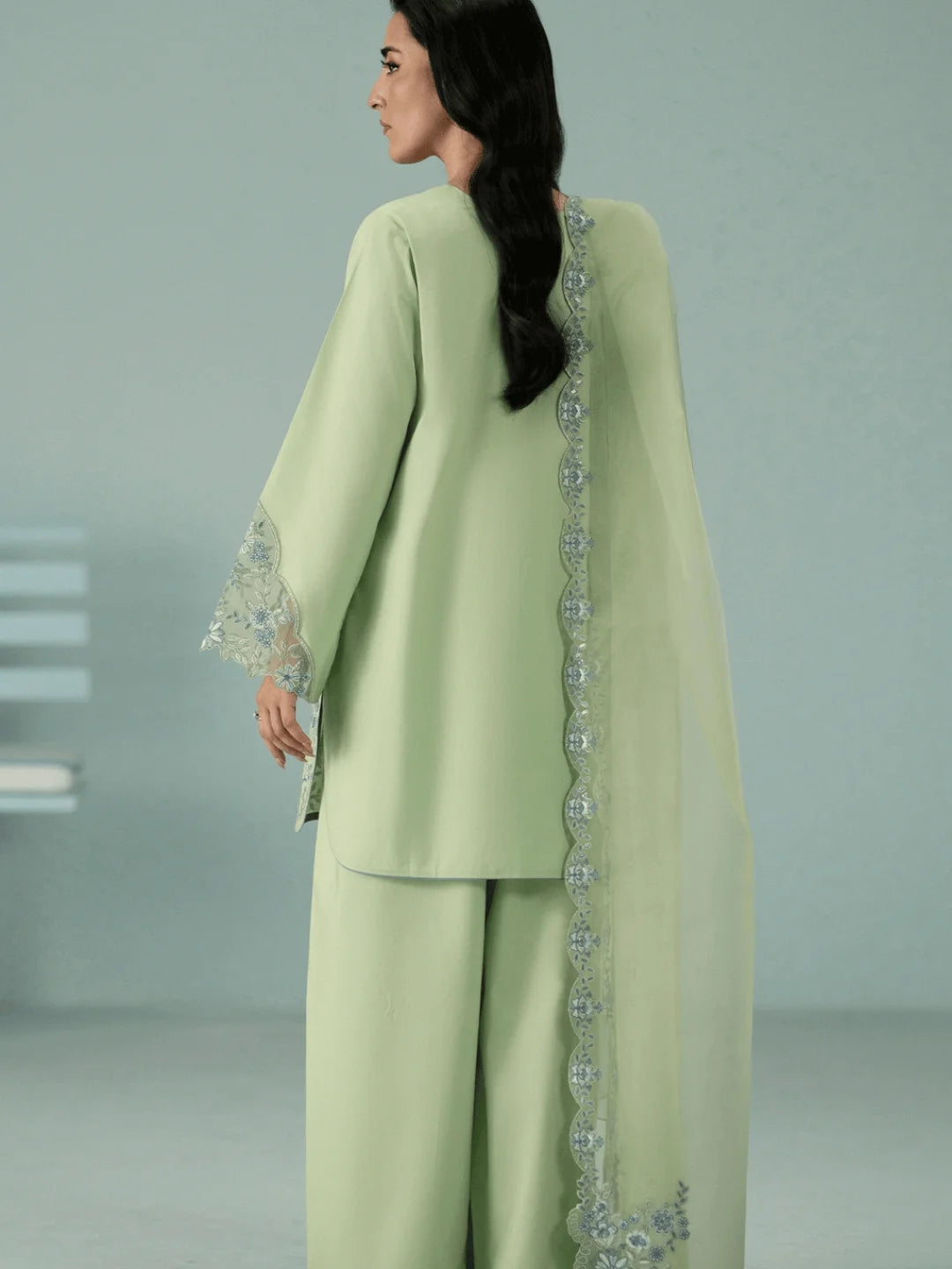 Pistachio green